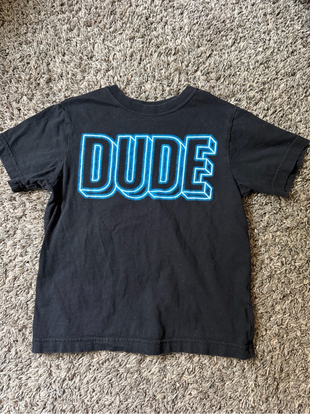 Sz XS/4 Black 'DUDE' top
